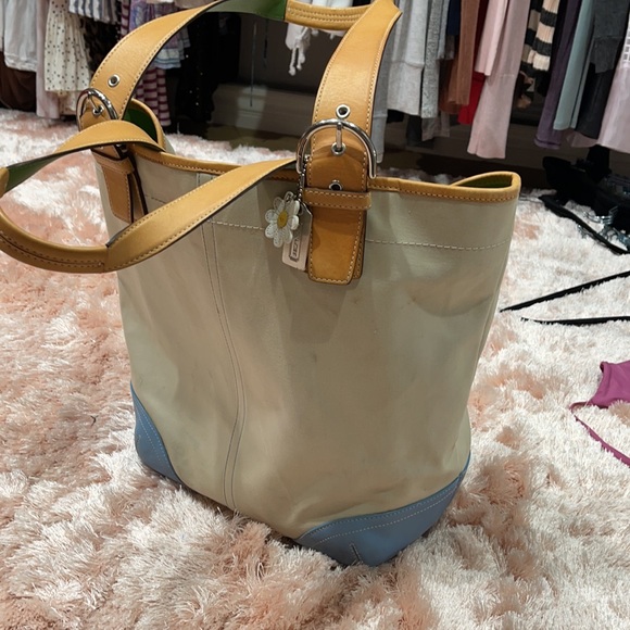 Coach canvas tote - Picture 2 of 10